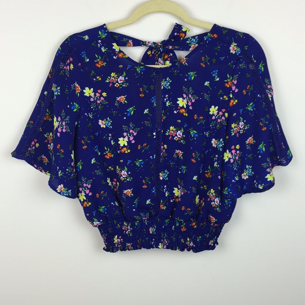 Crescent & Willough - Slightly Cropped Blouse